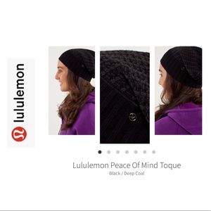 LuLuLemon Peace Of Mind Toque/ Winter Hat/Beanie